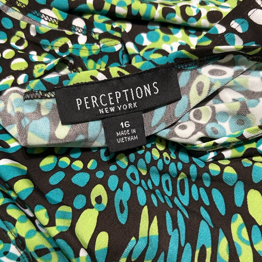 Perceptions New York Multicolor Tank Top - Picture 3 of 3